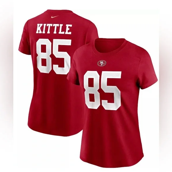 Women’s Nike George Kittle San Francisco 49ers T-shirt - Picture 5 of 5